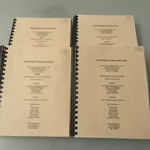 1994 US Dept. Interior *The Roosevelt Rural Sites Study* Volume 2, Parts 1-4 - Picture 1 of 2