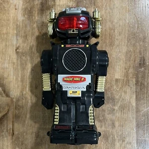 Magic Mike II Black Robot 2 2002 Model-B 1984 Vintage For Parts Not Working - Picture 1 of 6