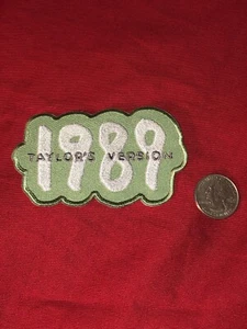 Patch verde logo versione Taylor 1989 UFFICIALE Taylor Swift merchandise - Foto 1 di 2