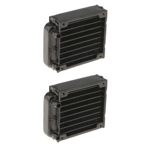 2Pcs 80mm 8 Pipe Aluminum Heat Exchanger Radiator for CPU Water Cool - Afbeelding 1 van 12