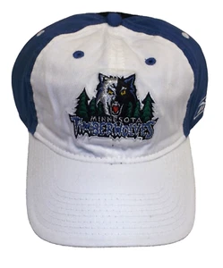 Minnesota Timberwolves Slouch Fitted Reebok Hat - Size Adult Small - Picture 1 of 2