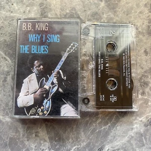 B.B. King Why I Sing The Blues Cassette Tape MCAC-20256 BB King Rare USA Import - Picture 1 of 3
