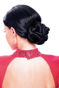 French Kiss - Nicolette - Adult Costume Accessory - Black Wig - Halloween - Picture 1 of 2