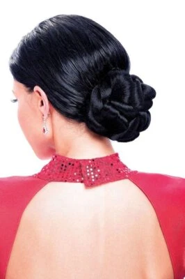 French Kiss - Nicolette - Adult Costume Accessory - Black Wig - Halloween - Image 1 of 2