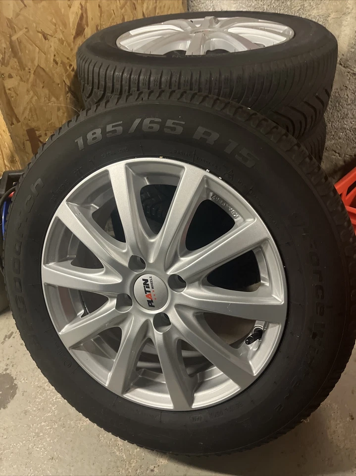 4x BF Goodrich MS Reifen mit Felgen „Platin Wheels“ - Bild 1 von 1