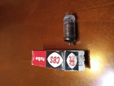 CBSHYTRON 6BD6 Audio Electrónico De Colección Radio TV Válvula HAM Aspiradora Tubos NOS Foto 1 de 4