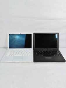 Apple MacBook Modelo A1181 2007 Modelo Negro Para Piezas/Reparación Lote 2 - Imagen 1 de 8