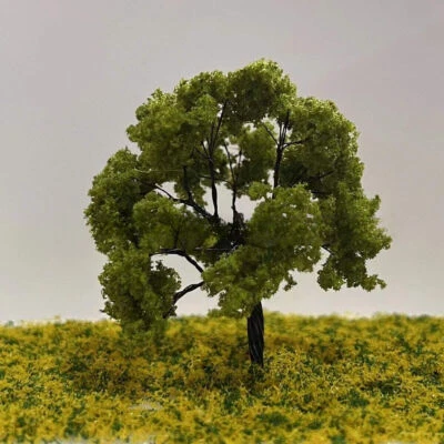 4PC HO/OO Scale Miniatures Lot Garden Trees Autumn Green Plants Railway Scenery - Image 1 of 4