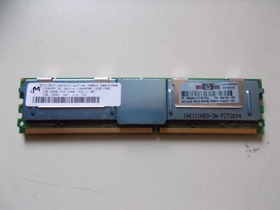 Micron 1GB MT18HTF12872FDY-667D5D3 FB-DIMM PC2-5300F 667MHz. #SU-411 - Image 1 of 2