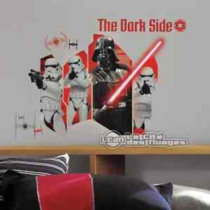 Star Wars Classic Darth Vader Peel and Stick Stickers muraux géant 81 x 59 cm
