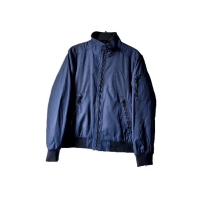 Calvin Klein Classic Ripstop Bomber Jacket Men's Size M Navy Blue NWT CM002578 - Image 1 of 4