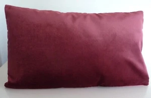 SCHIMMERNDER MERLOT SAMT KISSENBEZUG - Bild 1 von 2