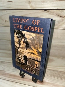 Vintage 1939 HC Living Of The Gospel By J. Wash Watts OT Teaching Good A36 - Picture 1 of 9