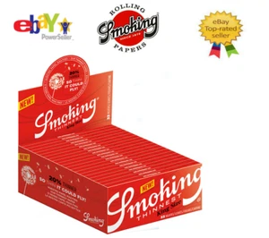 Cartine SMOKING THINNEST KING SIZE SCATOLA BOX DA 50 LIBRETTI - Picture 1 of 1
