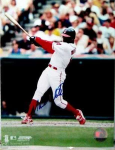 MARK WHITEN SIGNED CLEVELAND INDIANS 8X10 PHOTO #1 - Picture 1 of 1
