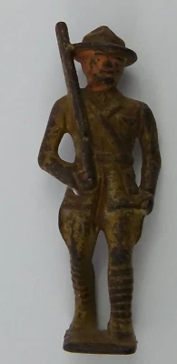 Figura de Soldado de Hierro Gris Manoil #882 De Colección Foto 1 de 4