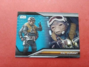 Star Wars Topps Bounty Hunters Parallel Blue Card Rio Durant B3-42 - Bild 1 von 1