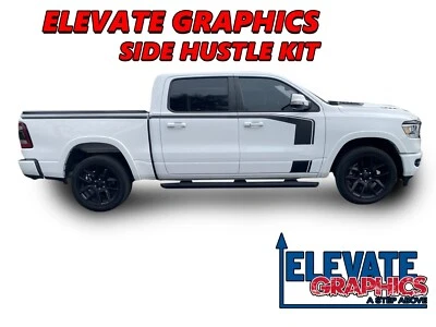 Calcomanías adhesivas rayas de vinilo 3 m gráficos para Ram 1500 2019-2025 Foto 1 de 4