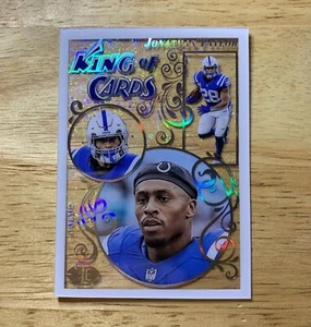 2023 Panini Illusions Johnathan Taylor King of Cards Stardust Case Hit SSP SP - Picture 1 of 14