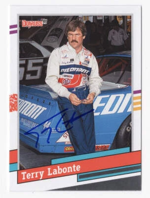 AUTOGRAPHED Terry Labonte 2024 Donruss Racing 1991 RETRO (#44 Piedmont) Signed N - Image 1 of 2
