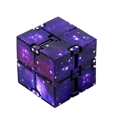 Magic Infinity Cube Stress Fidget Sensory Toys Autism Anxiety Relief Kids Gift