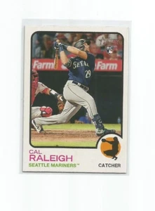 CAL RALEIGH (Seattle Mariners) 2022 TOPPS HERITAGE ROOKIE CARD #367 - Picture 1 of 1