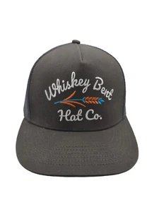 Whiskey Bent Hat Co. Snapback Mesh Hat Cap - Picture 1 of 6