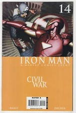 Iron Man #14 (Jan 2007, Marvel) Avengers [Civil War] Knauf, Patrick Zircher H