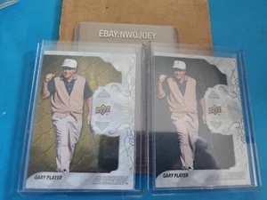 *NEW* 2024 UD PORTFOLIO GOLF GARY PLAYER #5 ENGRAINED LOT (2) /299 & /99 - Picture 1 of 2