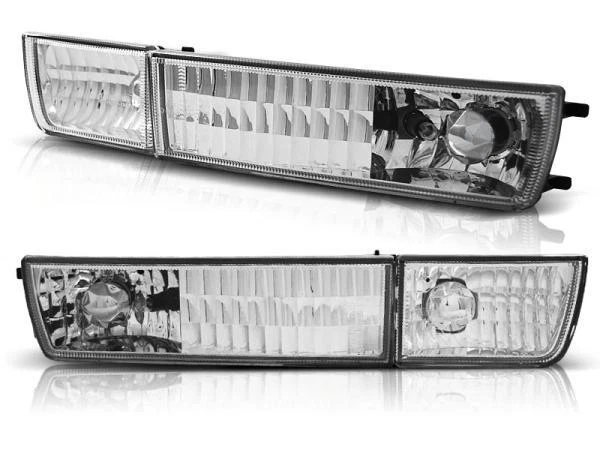 Vetro trasparente frecce anteriori / fendinebbia manichino per VW Golf 3 91-97 / Vento 92-9 - Immagine 1 di 1