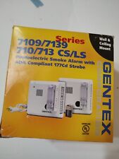 Gentex 7109csx-c smoke alarm wall Photoelectric Srobe Battery Backup 1 Per Box