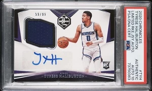 Maglietta Rookie 2020-21 Panini Chronicles Tyrese Limitata Haliburton Auto/99 - Foto 1 di 2