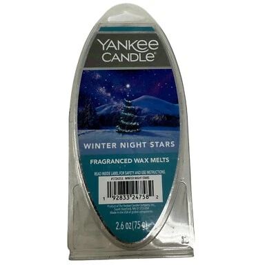 洋基蜡烛冬夜星星气味香薰蜡融化75克舒适圣诞节 — 第 1/3 张图片
