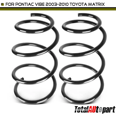 2x Coil Spring for Pontiac Vibe 2003-2010 Toyota Matrix 2009-2013 AWD FWD Front - Image 1 of 4