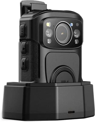 BOBLOV 4K Body Camera with Audio Video Police Body Worn Cam for Law Enforcement - Image 1 of 4