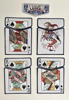 NOAC 2024 OA BSA PATCHES ANPETU-WE LODGE BLUE FUNDRAISER RARE GLOW-IN-DARK - Image 1 of 2