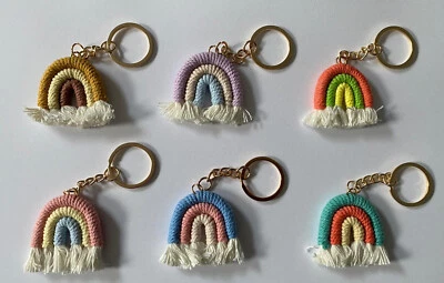 Regenbogen Anhänger Schlüsselanhänger für Kindergarten Kita Rucksack Kinder - Bild 1 von 4