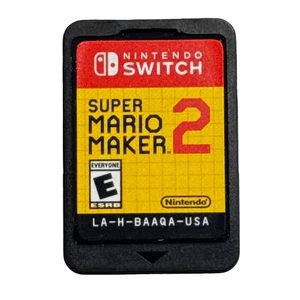 Super Mario Maker 2 - Nintendo Switch - Nur Spielkassette - Getestet - Bild 1 von 2