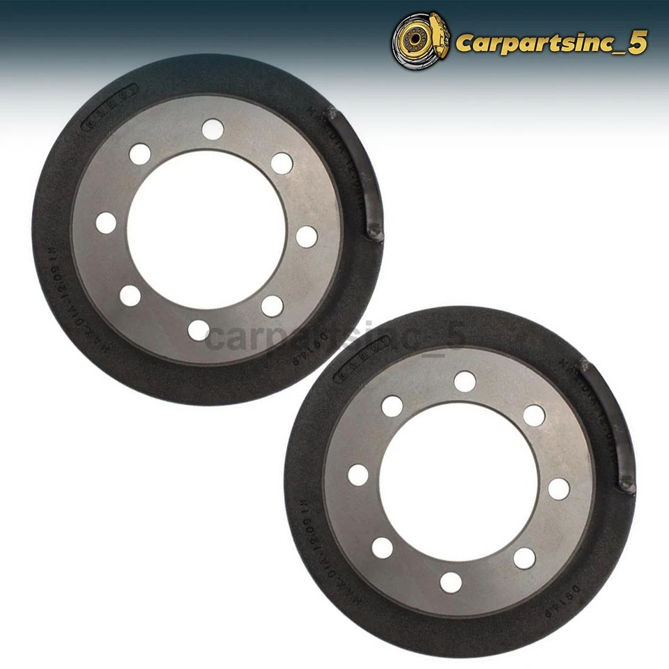2 tambores de freno traseros para Dodge CB300 5,2 L 1973-1978, para Dodge CB300 5,9 L 1973-1978 Foto 1 de 4