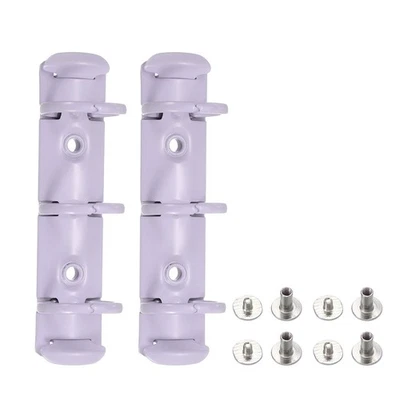 A8 Ring Binder Mechanisms, 2 Set 3-Hole Replacement Binder Planner, Purple - Image 1 of 4