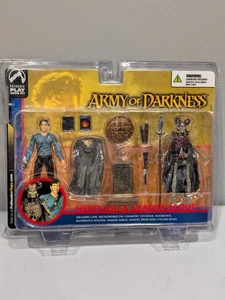 Army of Darkness Hero Ash & Deadite Scout 4" Figure 2-Pack NEW Palisades Toys - Picture 1 of 4