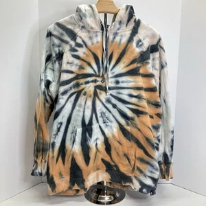 Volcom x NETFLIX Womens Tie Dye OBX Outer Banks Hoodie Sweatshirt Size M - Picture 1 of 6