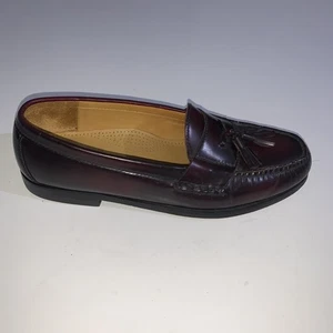 Scarpe Cole Haan uomo taglia 11 mocassini bordeaux pelle nappa eleganti mocassini 03507 - Foto 1 di 10