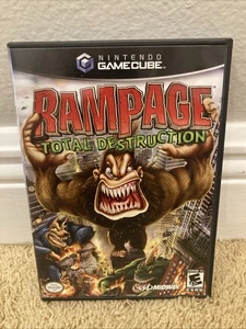 Rampage: Total Destruction Nintendo GameCube, 2006 ¡Probado en caja original! - Imagen 1 de 5