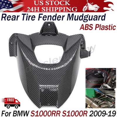 Rear Fender Mudguard Splash Guard Hugger Cover For BMW S1000RR S1000R 2009-2019 Foto 1 de 4