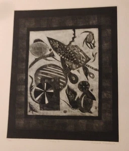 Leonard Marchant Mezzotinta Radierung Bleistift signiert und nummeriert gelisteter Künstler - Bild 1 von 3