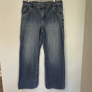 Pantalones de mezclilla vintage Gap para hombre 36x32* azul carpintero utilitarios Y2K patinador holgados - Imagen 1 de 7