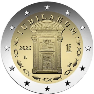 Italien 2 Euro 2025 - Jubiläum 2025 UNC - Bild 1 von 1