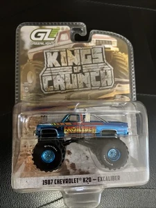 2025 GREENLIGHT KINGS OF CRUNCH BLUE CHROME EXCALIBER SQUARE BODY CHASE! - Picture 1 of 2
