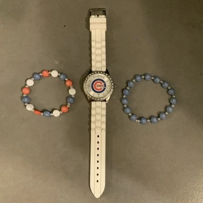 Chicago Cubs Watch & Bracelets MLB #200 - Image 1 of 4